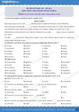 Đề thi giữa kì 2 Tiếng Anh 6 iLearn Smart World - Đề số 6